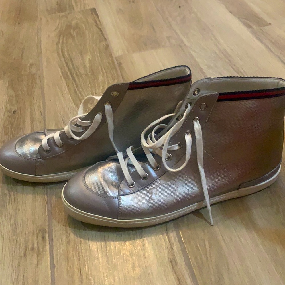 Authentic Gucci High Top Sneakers